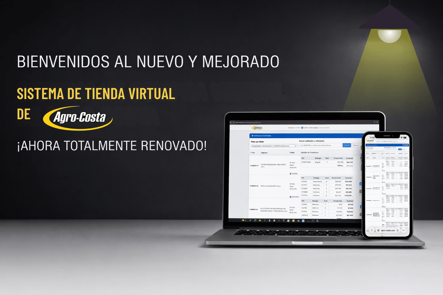 Sistema de tienda virtual - Agro-Costa S.A.S - Repuesto de Maquinaria ...